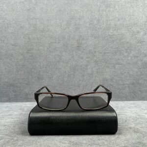 Joseph Abboud JOE4004 Tobacco Brown Tortoise Rectangular Y2k Eyeglass Frames
